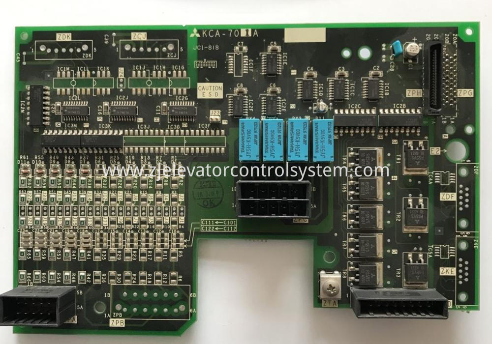 Mitsubishi GPS-3 Elevator Mainboard KCA-701A